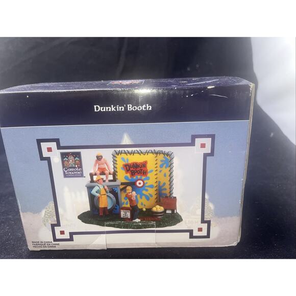 Lemax Carnival Dunkin' Booth #0283577 Carole Towne Collection - Picture 6 of 8